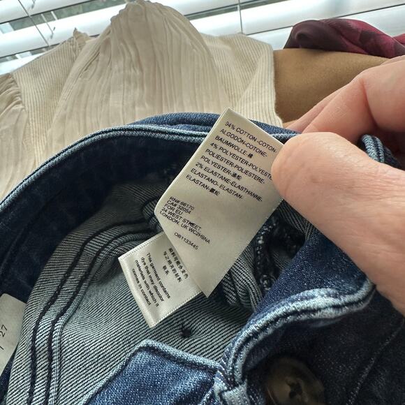 Pilcro by Anthropologie High Rise Slim Denim Shorts - Picture 5 of 5